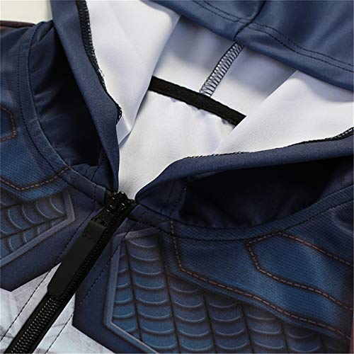 Image of 3D Captain Fashion Cosplay Hoodie Jacket