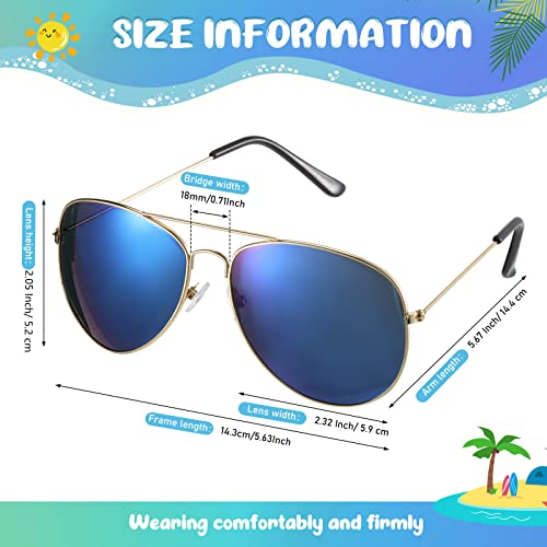 Mepase 36 Pairs Classic Sunglasses for Men Women Oversized Driving Sun Glasses Bulk Summer Classic Mirrored Sunglasses2
