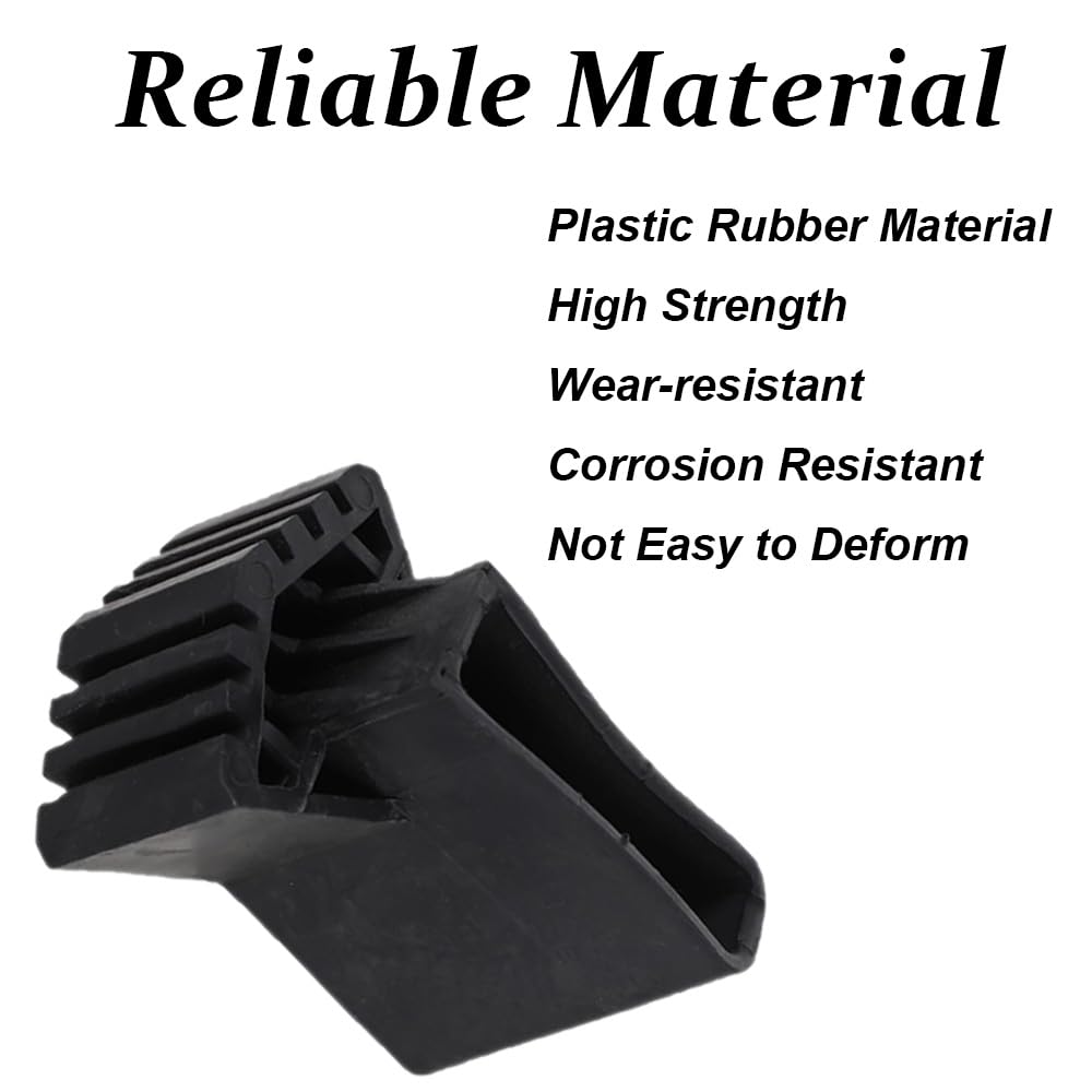 4Pcs Ladder Feet Covers, Non-Slip Rubber Pad Foot Stabiliser for Step Ladders Universal Extension Ladder Folding Ladder Accessory - Image 4