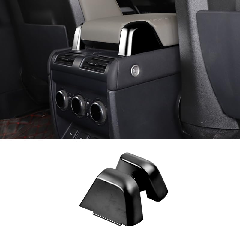 Car Accessories for Land Rover Defender 2020-2023 Armrest Lid Screw Trim ABS (Glossy Black) 2PCS