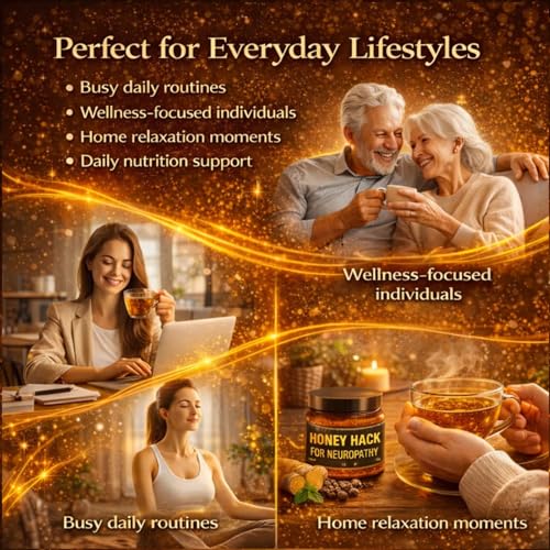 Honey Hack para Neuropatía con Canela, Jengibre y Cúrcuma 500g miniatura 7