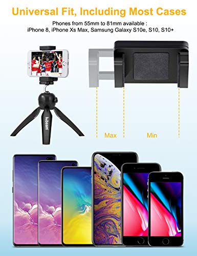 Mini Tripod Stand, Multipurpose Tabletop Holder for Phone, Projector, Camera, Adjustable Selfie Stick, Portable & Lightweight, Wide Compatibility, Easy Set-up, Fully Adjustable Angle & Rotation - Thumbnail 6