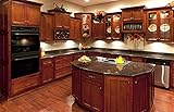 L&D Renovations 10 x 10 Kitchen Cabinets (Shaker Cognac)
