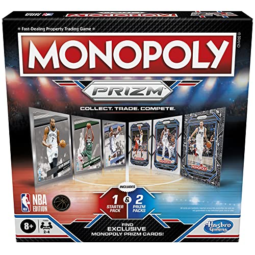 Monopoly NBA Board Game, 6 Players, Ages 13+