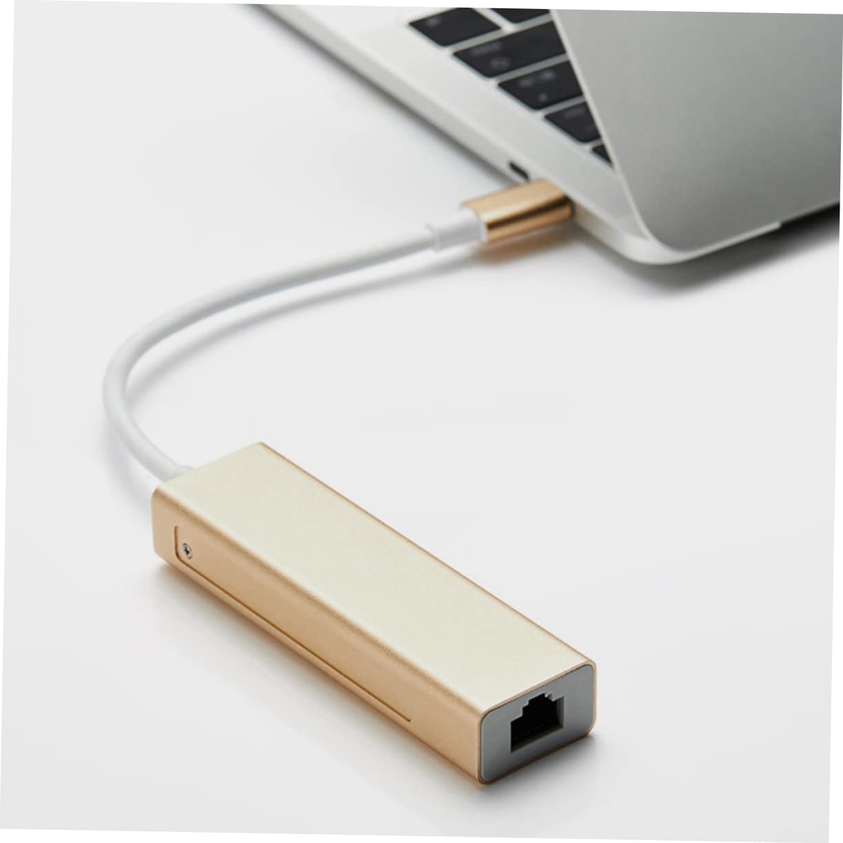 Mobestech 5pièces Adaptateur USB-c vers Ethernet Mbps Carte Réseau Externe Compatible avec Ordinateurs Portables Et Play pour Stable Et