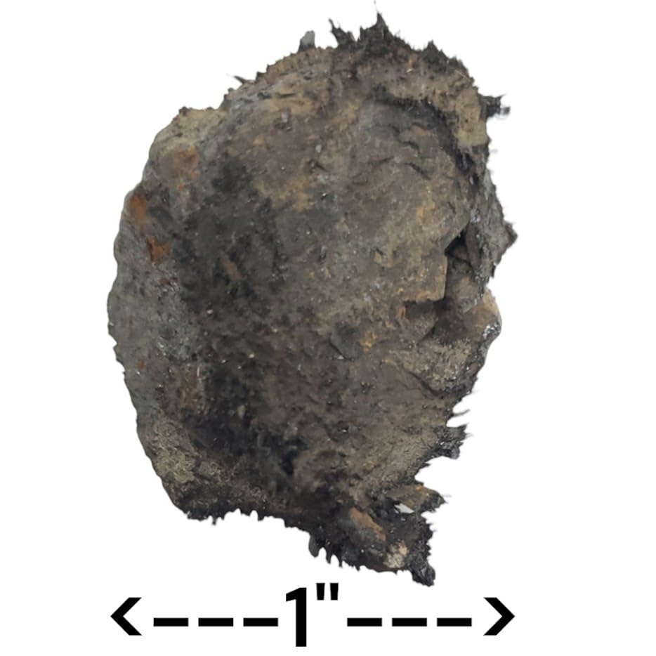 Miniatura 2 de Rocas y minerales de piedra lodestone magnética, paquete de 6 especímenes minerales de piedra lodestone crudos de una pulgada para aula,