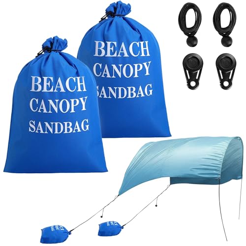 DECOHS 2 Pack Beach Canopy Wind Assist Kit, 20' x...
