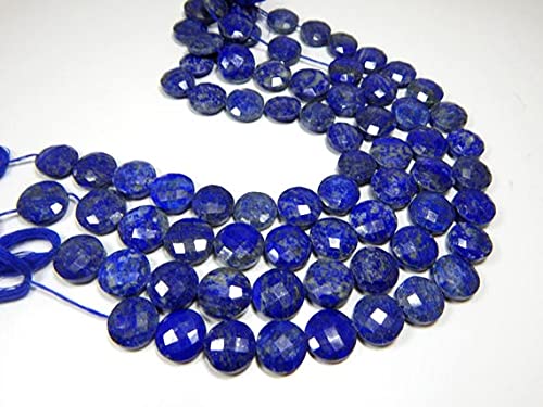 Lapis-lazuli perles pièces facettées véritables pour remplacer les imitations synthétiques