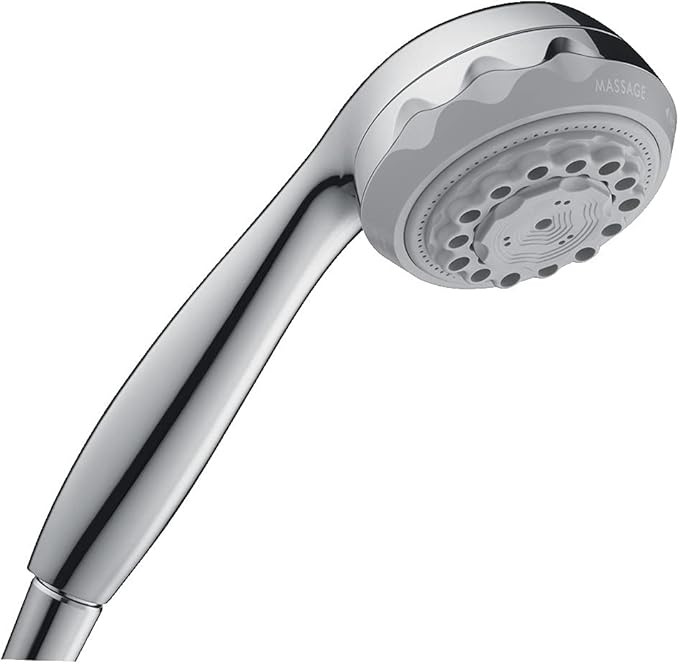 hansgrohe Clubmaster Easy Install 4inch Handheld Shower Head Modern 3 Spray Full, Soft spray