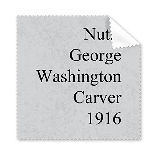 Chiffon tissu George Washington Carver nettoyeur d'écran idéal au bureau et en voyage