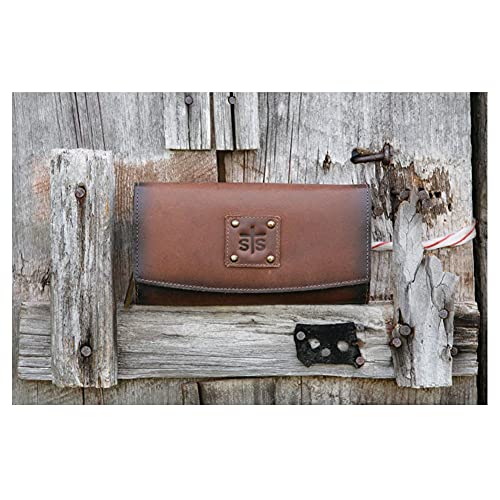 STS Ranchwear Women's Leather The Baroness Tri-fold Wallet, Lightweight,Brown, One Size 5