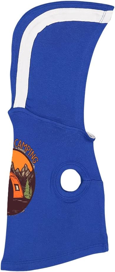 Let's Go Camping Dog Shirt with Hoodie - Tent Dog Hoodie - Camping Dog Clothing - Gray White, S