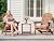 Outdoor Wooden Folding Adirondack Chair Set of 2 with Pre-Assembled BackRest, Wood Patio Chair for Garden Backyard Porch Pool Deck Firepit