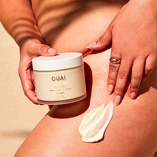 OUAI Body Cream, St. Barts - Hydrating Whipped Body Cream with Cupuaçu Butter, Coconut Oil and Squalane - Softens Skin and Delivers Healthy-Looking Glow - Sulfate-Free Skin Care (7.5 Oz) - Image 4