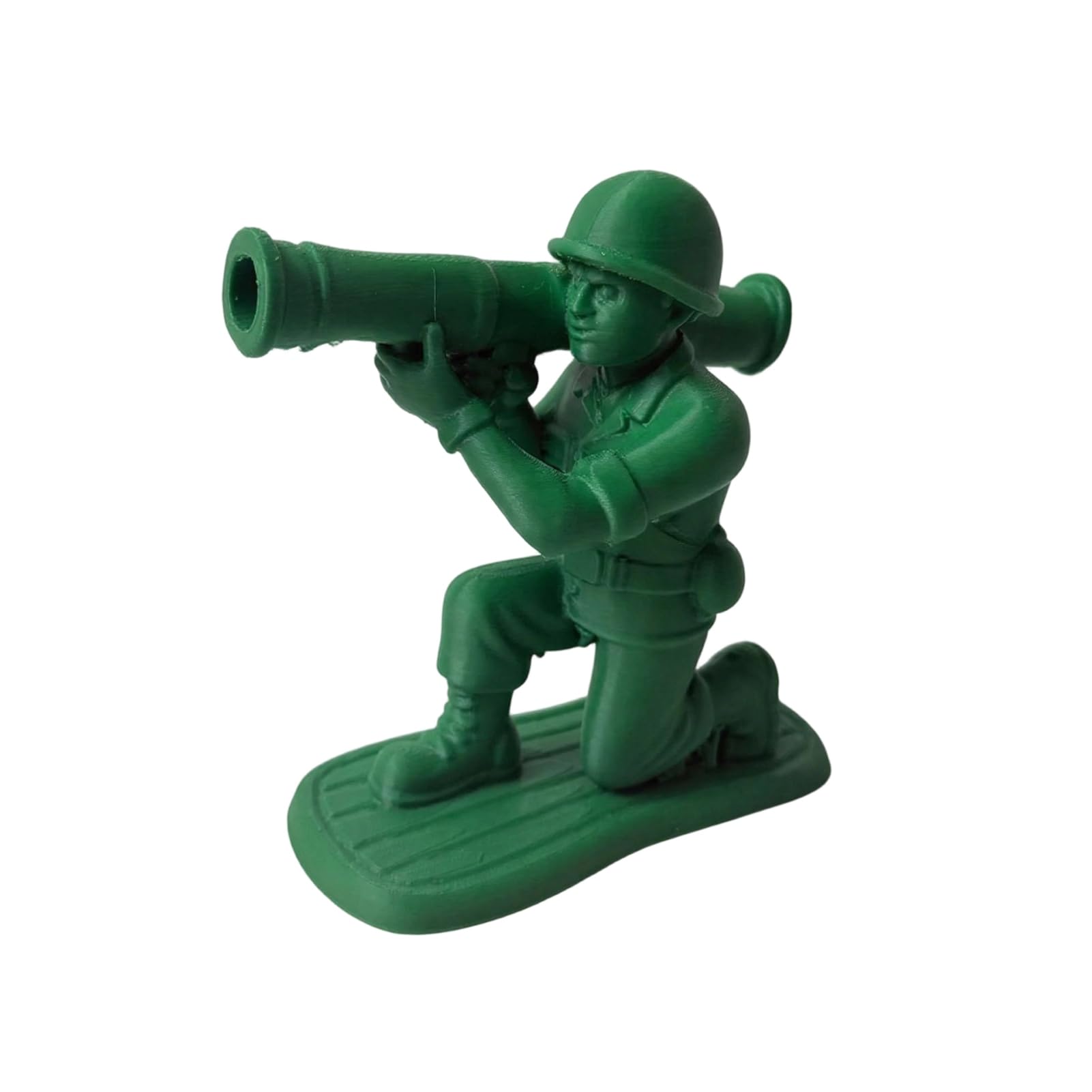 Glifora 3D Printed Man Pen Holder - Kneeling Soldier, Grim Reaper, Ninja, Knight, Warrior and Statue of Liberty Pencil Stand, Home Office Decoration Ornament