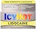Icy Hot Lidocaine Pain Relieving Cream Max Strength Plus Menthol - 2.7 oz, Pack of 3