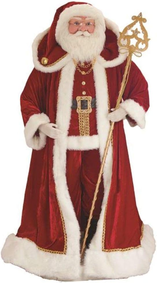 Kurt S. Adler KK0094 Santa, Multi, Multicolor