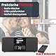 Kathrein DAB+ Link S12 I Digitalradio Mit EWF I DAB Plus & UKW, Internetradio I WLAN Mit Bluetooth für Streaming, Aux 3,5mm I Fernbedienung & App-Steuerung in Schwarz