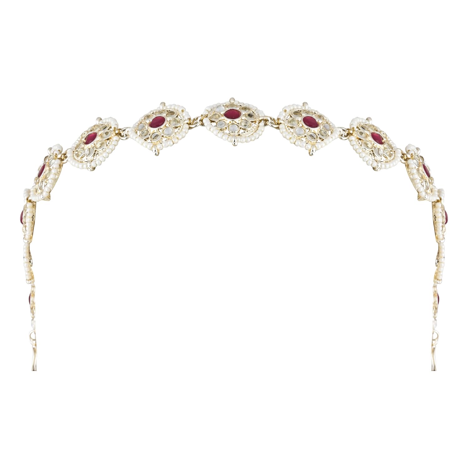 See full amazon price history chart for I Jewels Gold Plated Traditional Floral Kundan Pearl Sheeshphool Matha Patti Sheeshpatti For Women/Girls (T2140M) I Jewels Gold Plated Traditional Floral Kundan Pearl Sheeshphool Matha Patti Sheeshpatti For Women/Girls (T2140M) (B0D5V6KGTN) Amazon Price History, Amazon Price Tracker
