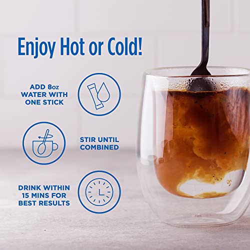 Vitacup Hydration Coffee Packets, The First Coffee That Hydrates You W/Electrolytes, Coconut Water, Pink Himalayan Salt, Magnesium, Medium Roast, Instant Coffee In Single Serve Sticks, 10 Ct #TOP5