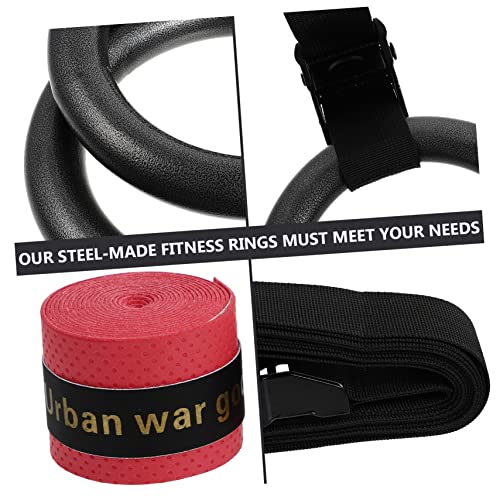 2pcs Small Rings de Gimnasia Ajustables con Correa miniatura 6
