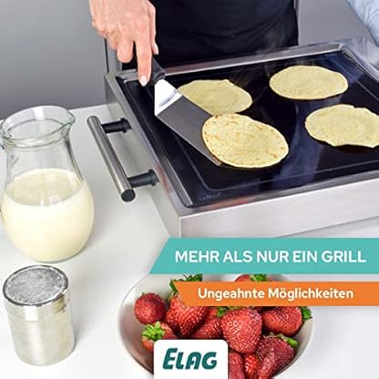 ELAG LeMax LC-500 (leistungsstarker Profi- Elektrogrill & Tischgrill - max. 380°C Spitzentemperatur - stufenlose… – Bild 5