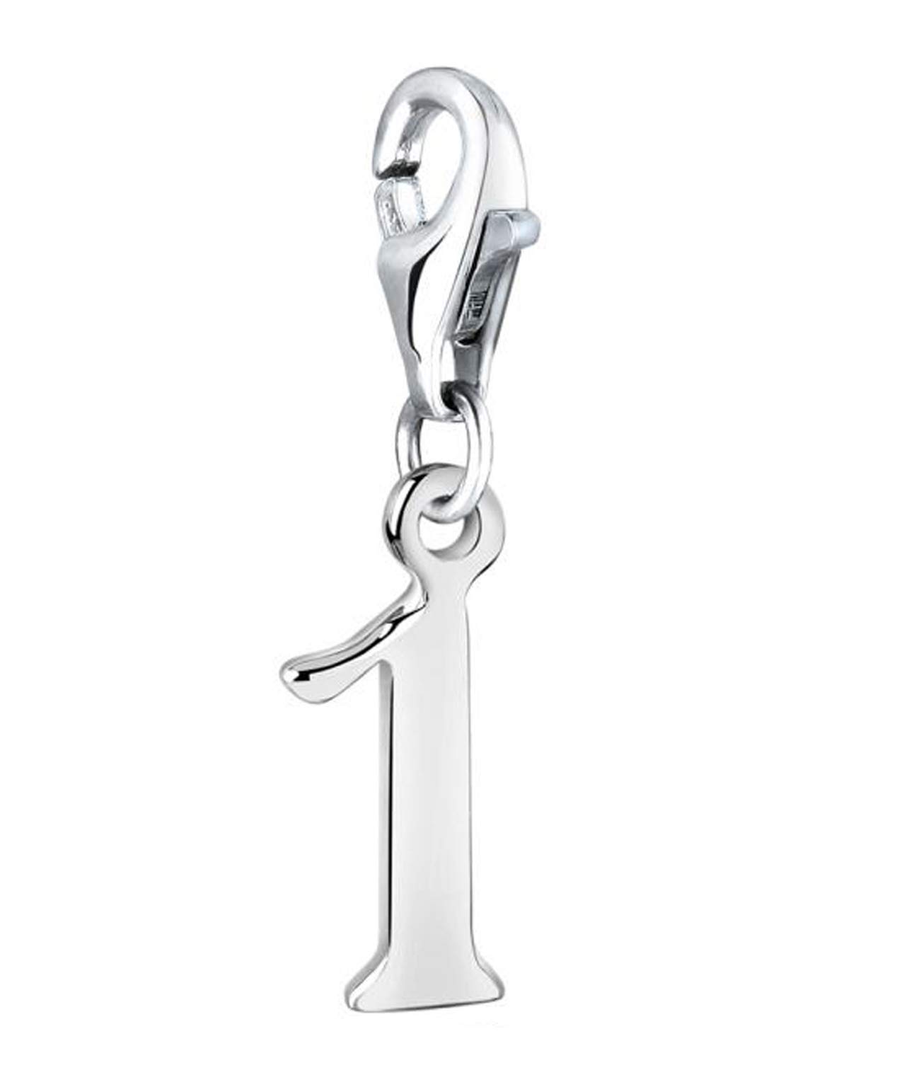 Nenalina charm numero 1 in argento per donna 713256-000