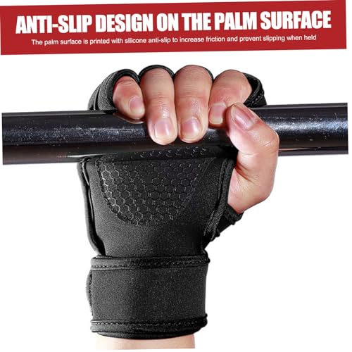 Guantes de gimnasio para evitar lesiones de muñeca en pesas 5