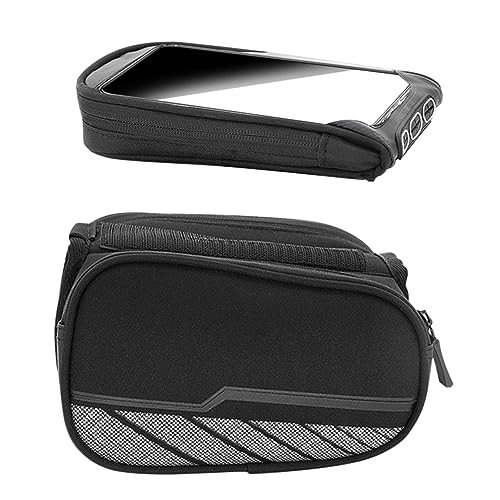 Pochette de cadre vélo tactile pour transporter chambre à air et outils en balade
