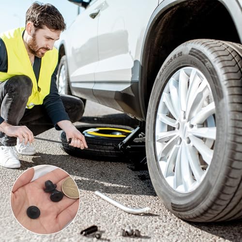 Image of 30Pcs Floor Bottle Jack Oil Filler Plug 9mm Horizontal Rubber Filler Bung Jack Oil Plugs Hydraulic Filler Bung for Oil Reservoir Fill Hole Floor Stopper
