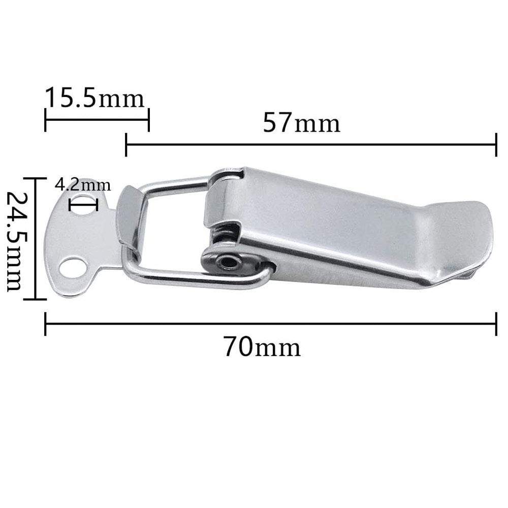 Ferma Porta Sotto Telaio Zincato A Molla - Foto 10
