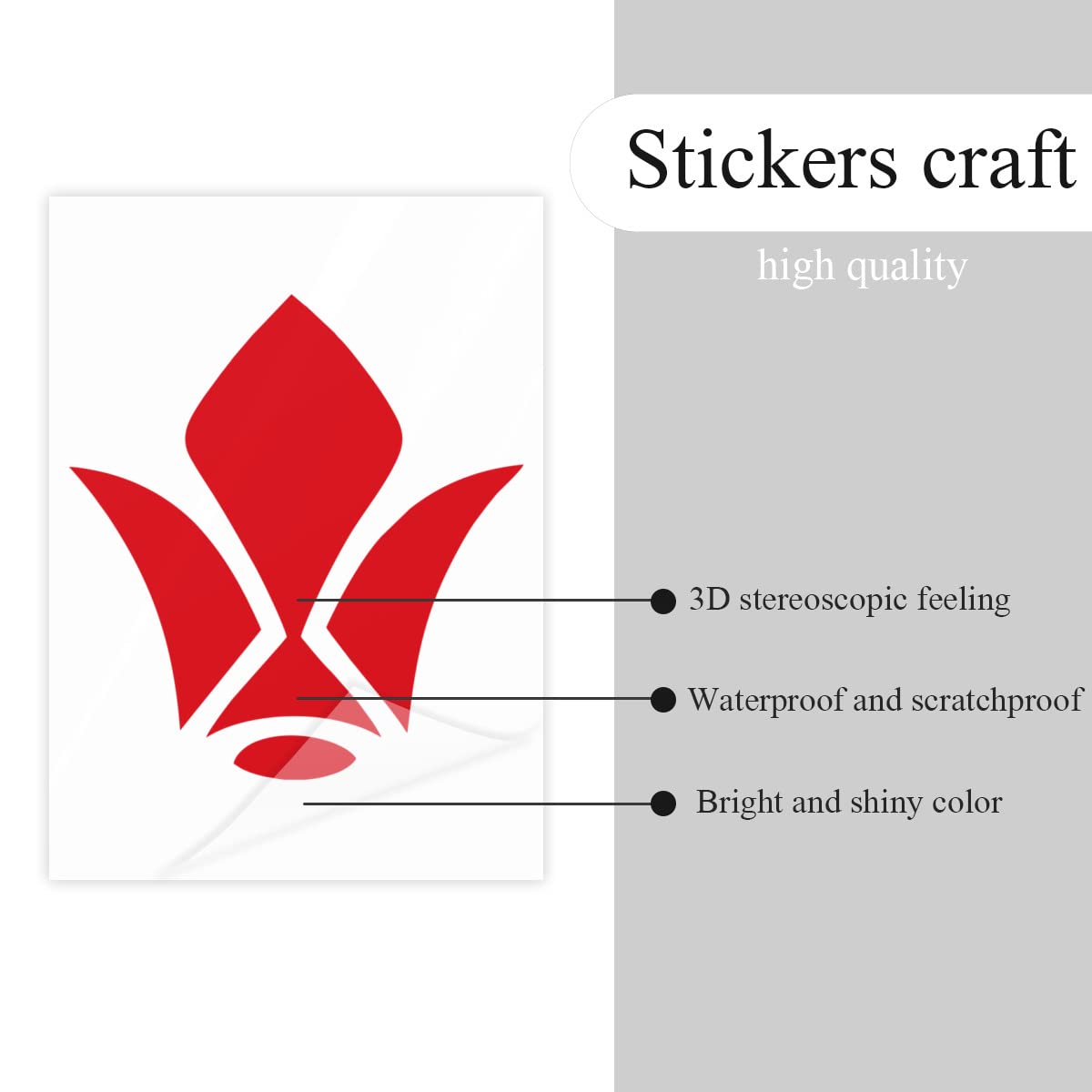 Amazon.co.jp: ネオ ジオンガンダム 鉄華団 クリスタルステッカー 防水