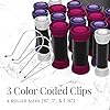 Remington-H5600H-Ionic-Conditioning-Hair-Setter Remington Ionic Conditioning Hair Setter, 20 Velvet Hair Rollers, 6 Large (1¼”), 10 Medium (1"), 4 Small (¾”)
