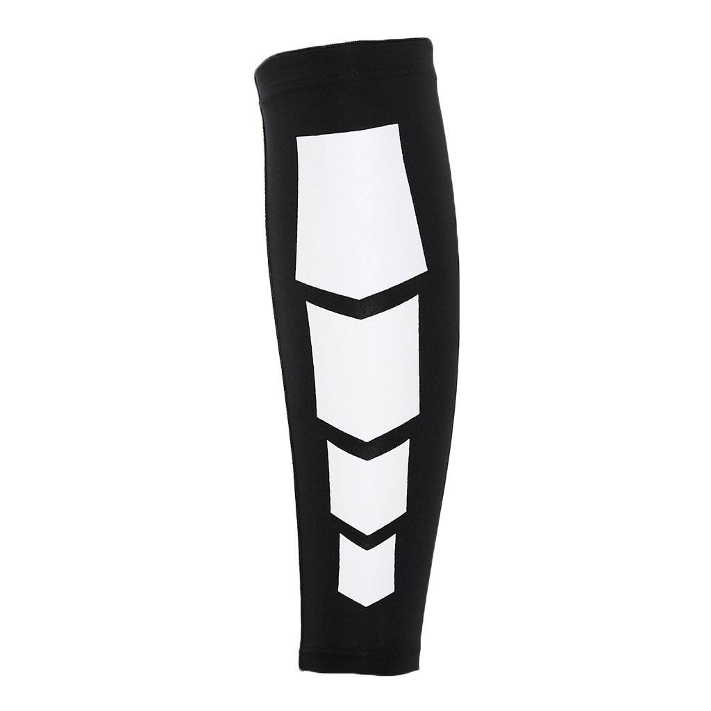 Manyo Shin Guards Football Leg Calf Compression Sleeve Cycling Running Sports Safety