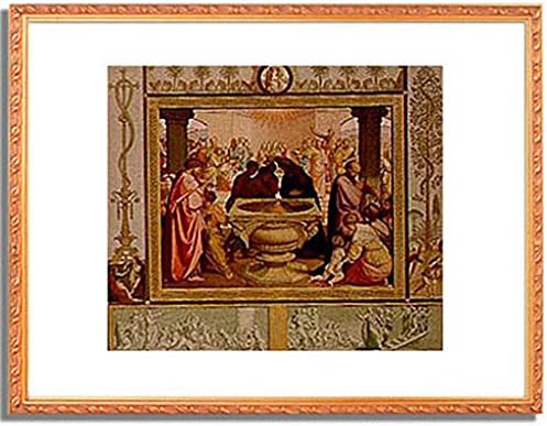 Amazon|ヨハン・フリードリヒ・オーファーベック Overbeck, Johann Friedrich「Die Taufe. Aus