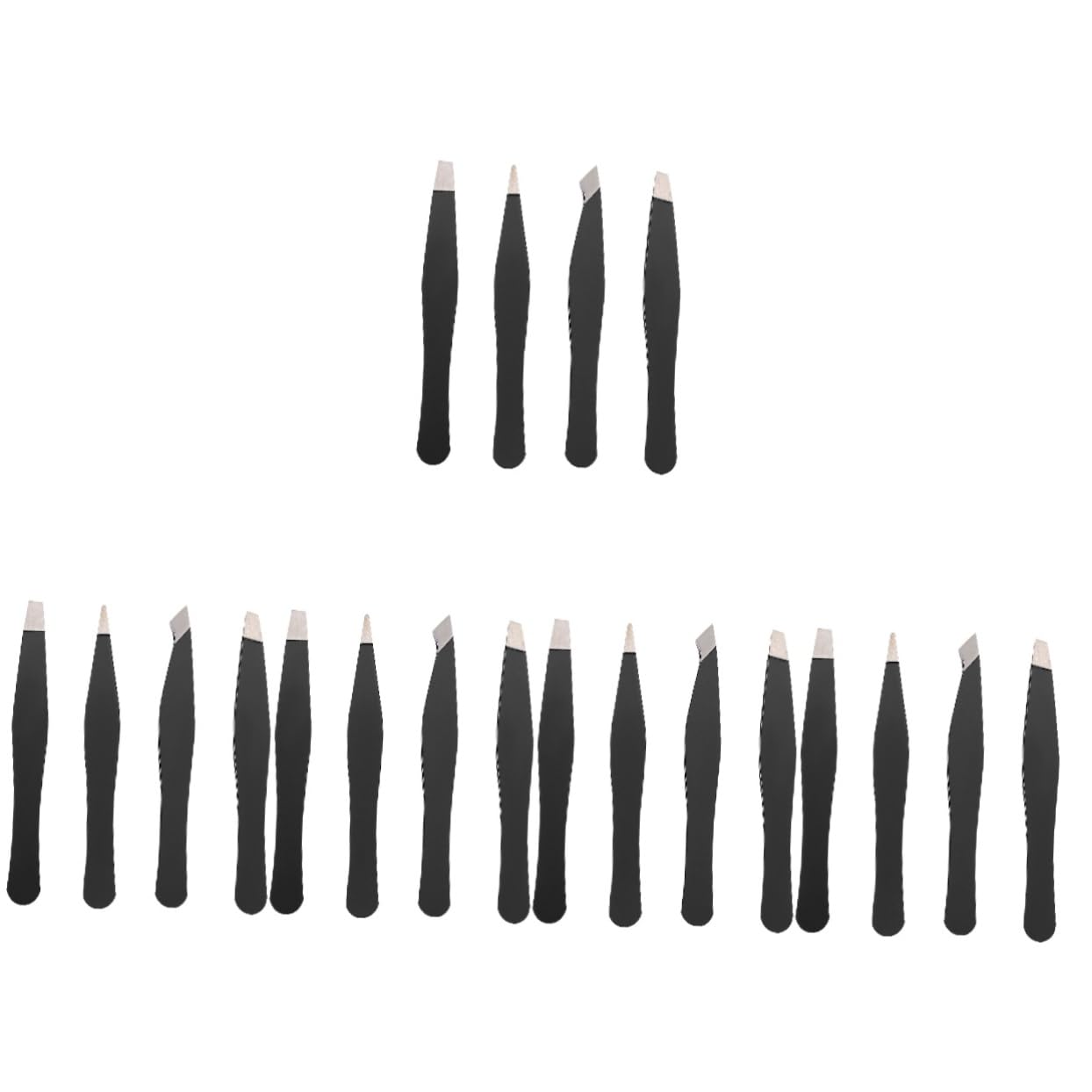 Didiseaon 20pezzi Pinzette Per Sopracciglia Clip Per Epilazione Per Trucco Strumento Compatto e Leggero Per Uso Quotidiano e Viaggi