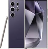 SAMSUNG Galaxy S24 Ultra 5G Factory Unlocked 256GB - Titanium Violet (Renewed)