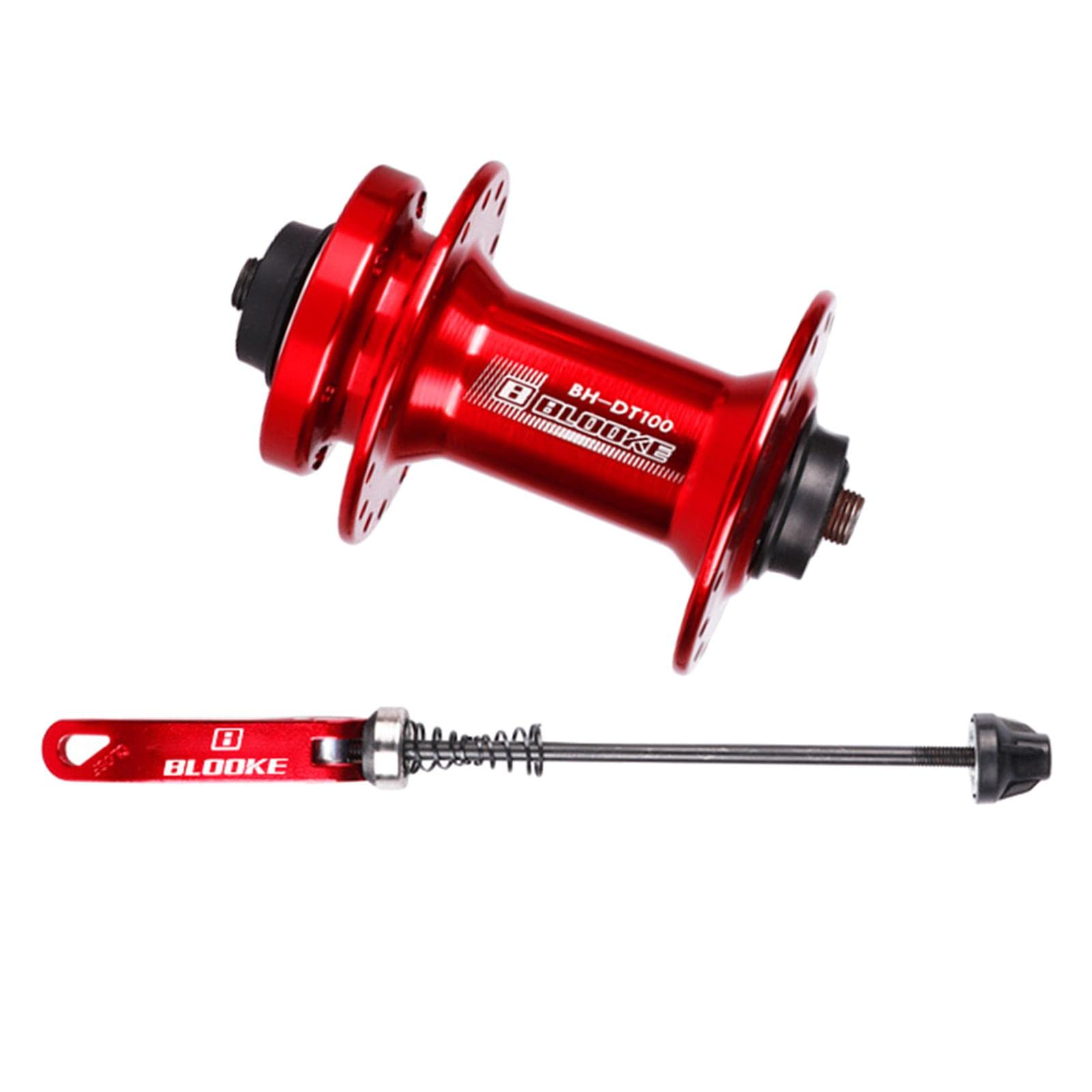 Mozzo per Mountain Bike per Ruote Anteriori E Posteriori, 32 Fori, Cambio Rapido, Corpo in Alluminio, Base in Acciaio al Cromo, Adatto per a