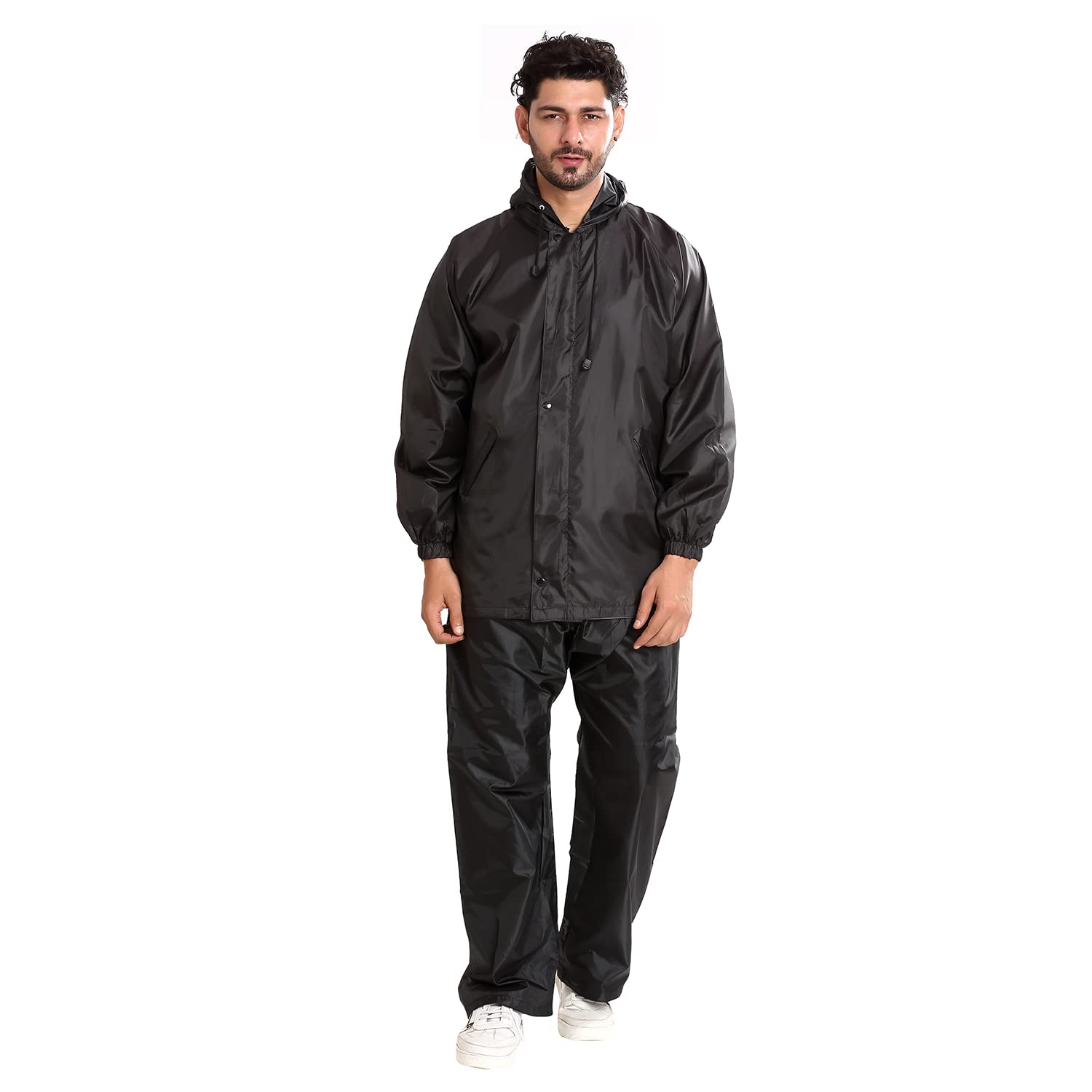 prince Raincoat for Men's_ Bright_Reservesable Jackat_Waterproof Pant_Carrying Pouch-picture-56