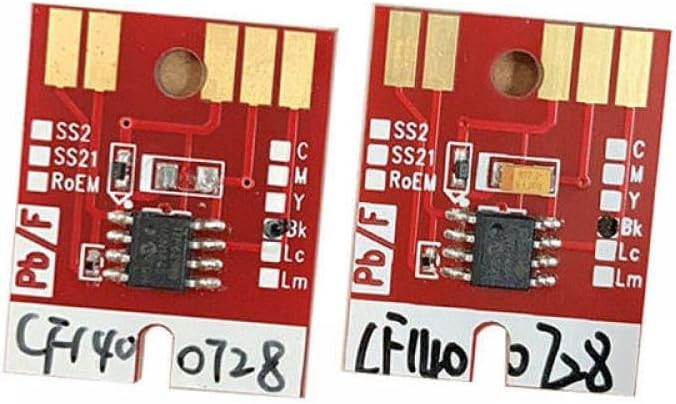 SB51 Permanent Chip Compatible with Mimaki JV5 JS5 JV33 CJV TPC 1000 Sublimation Ink Plotter Printer(Magenta)