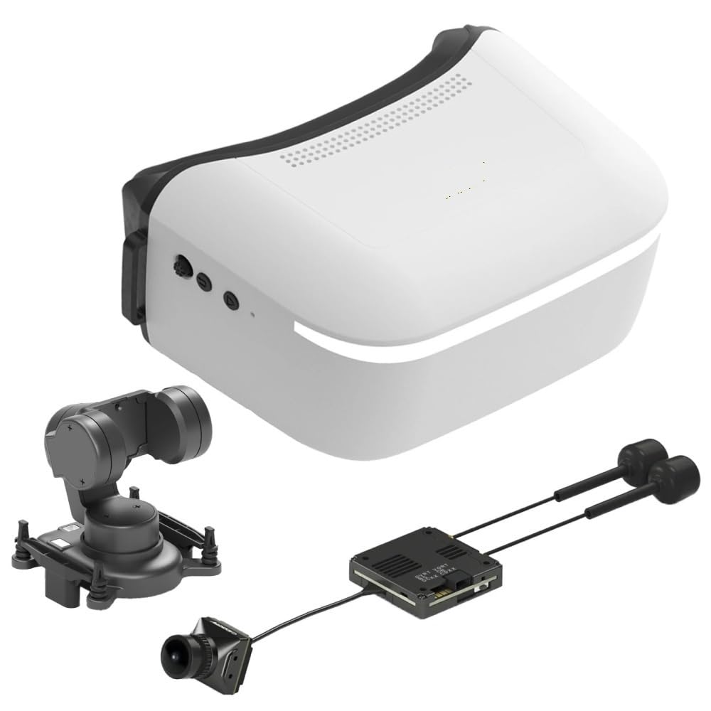 Walksnail Avatar HD Ggles L With GM3 GM3V2 And Pro Kit Dual Antennas Version Fit For RC Cars FPV (z GM3 V2)