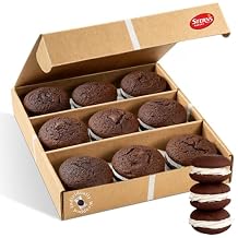 Whoopie Pies [9 Count] Individually Wrapped | Mothers Day Food Gifts & Birthday Food Gifts | Kosher, Dairy Free & Nut Free | Sterns Bakery