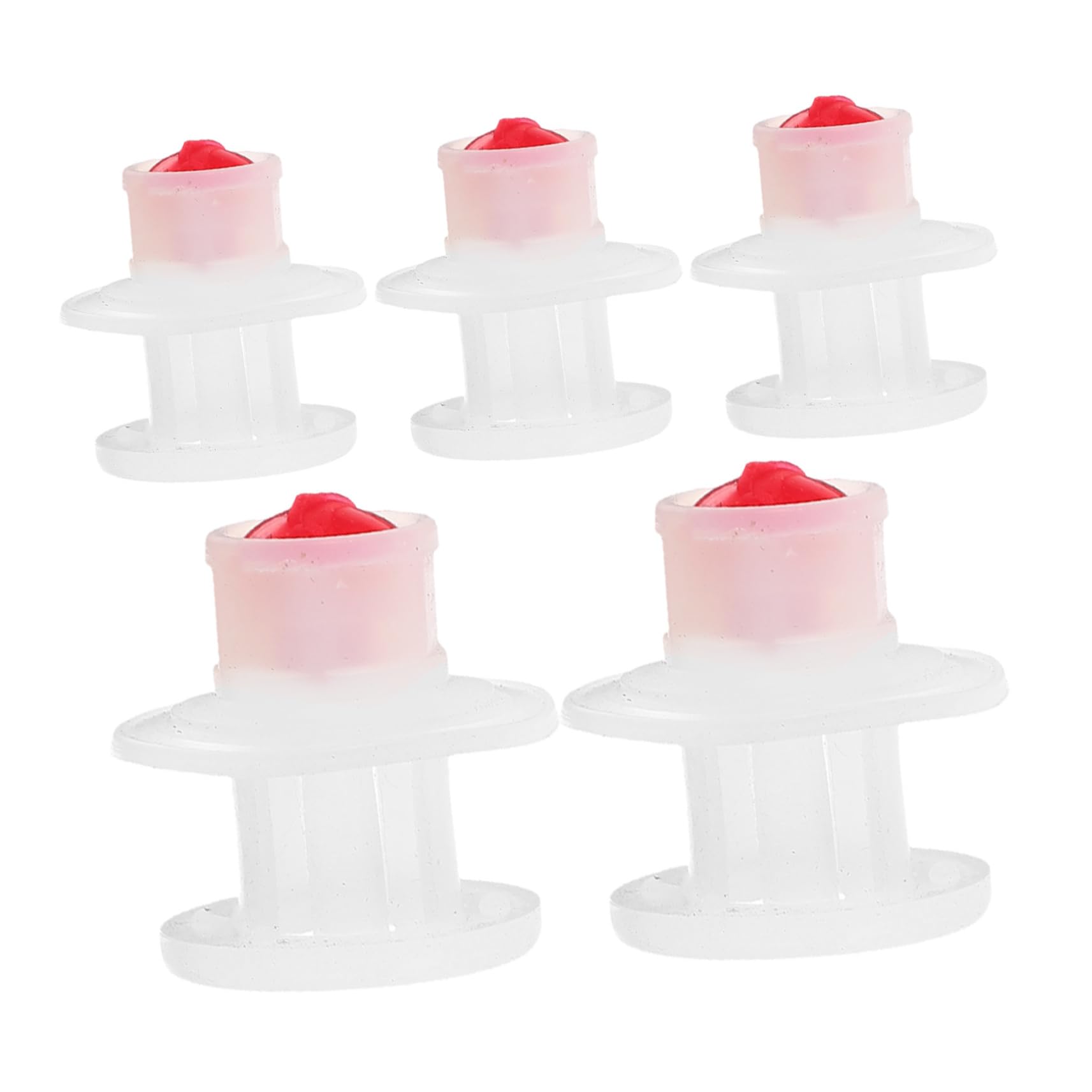 SHOWERORO 5pcs Micro Pressure Cooker Valve Relief Valves Pressure Limiting Exhaust Valve Replacement Parts for Various Models Easy to Install Kitchen Accessories