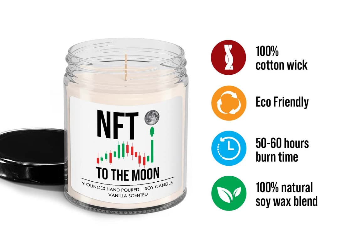 Amazon.com: Cryptocurrency Vanilla Candle - To The Moon - Trader Bitcoin  Miner Collector Investor Finance Bussinesman Boss Broker : Home & Kitchen