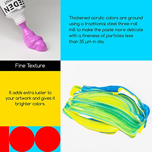 MEEDEN-Heavy-Body-Acrylic-Paint-Sets-100-Colors-Acrylic-Paint-Tubes-Non-toxic-041-fl-Oz-12ml-Acrylic-Paints-for-Adults-Beginners
