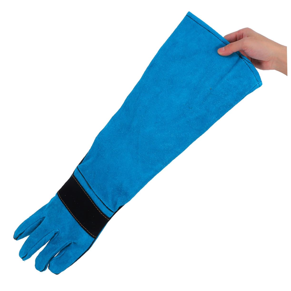 BESPORTBLE Protection Anti-Morsure pour Animaux de Manipulation Toilettage pour Chiens et Chats Manchons de Travail Similicuir