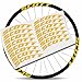 Kit Pegatinas Pegatinas Stickers LLANTA Scott 29" BTT MTB (Amarillo)