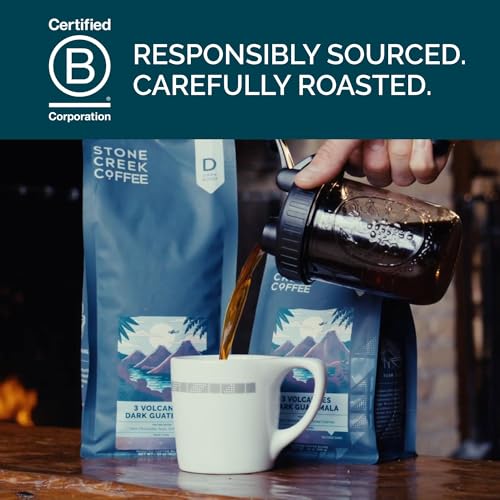 Stone Creek 3 Volcanoes Dark Roast