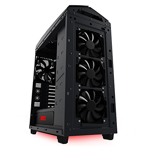 Image of Nzxt Noctis 450 Mid Tower Computer Case, Matte Black (CA-N450W-M1)