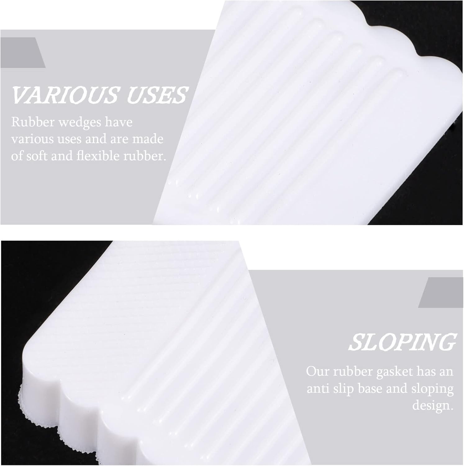 4pcs Shims for Leveling Furniture - Pads for Tables Chairs Toilets Desks and Appliances Multi-Purpose Leveling Shims for Home Use